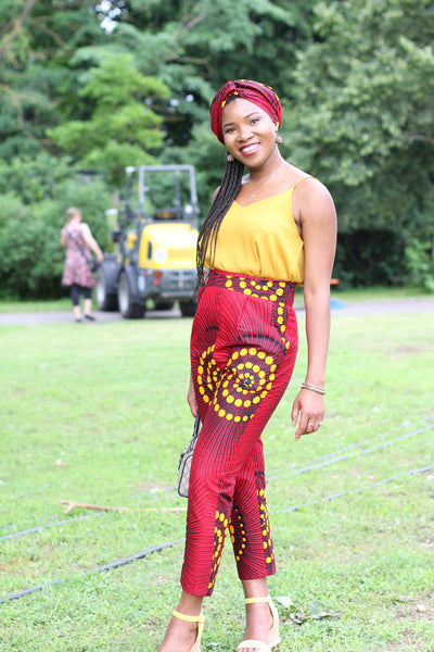 African print "Zuzu" Adamma trouser