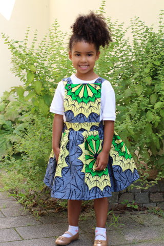 African print Dungaree for kids "Coco"