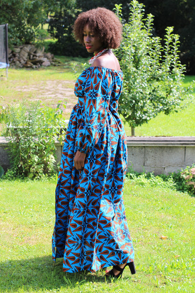 African print "Jashme" Maxi Skirt