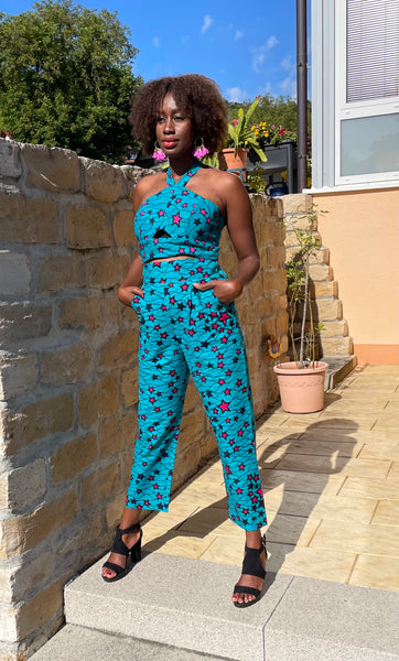 African print "Stars" Adamma trouser